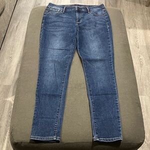 Old Navy Women's Dark Blue Skinny Jeans